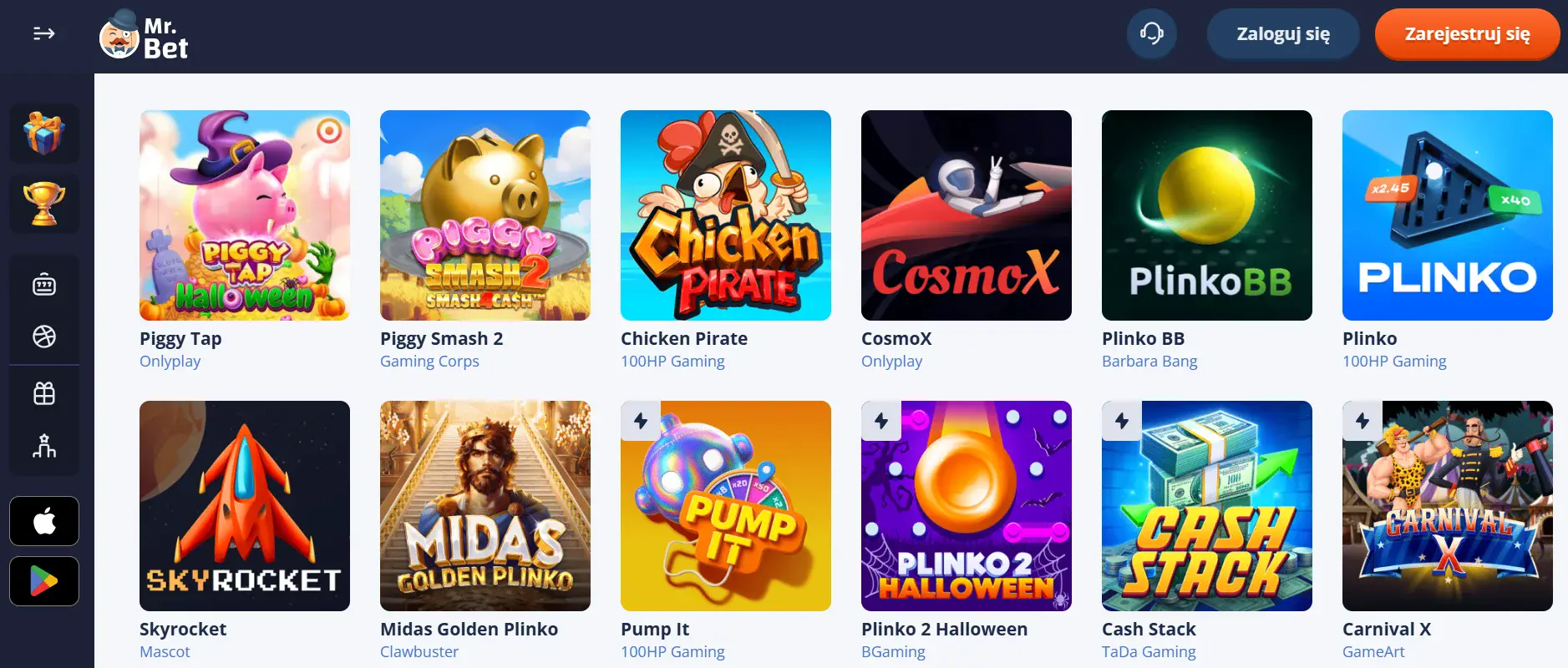 Mr.Bet-sala-gry